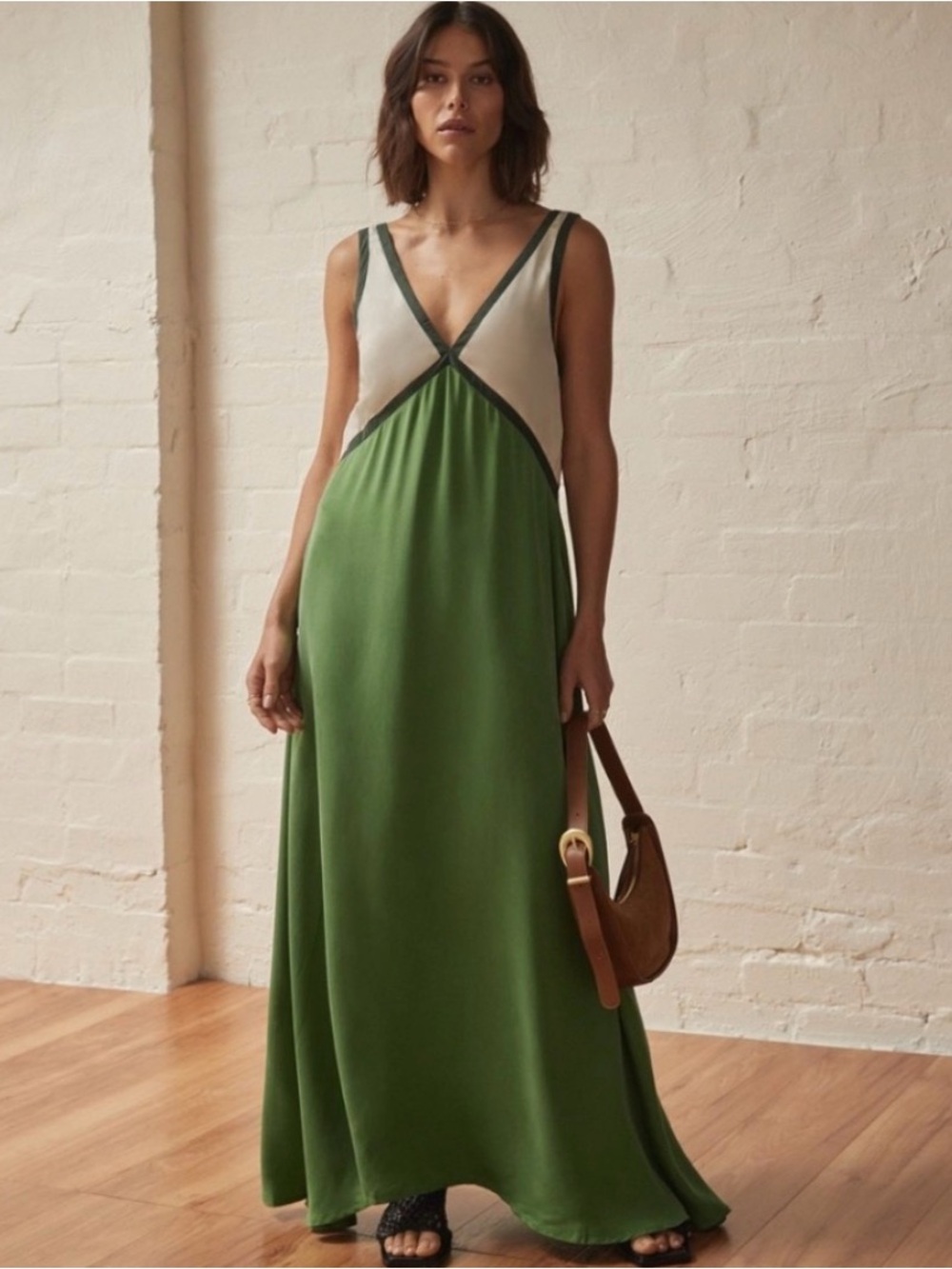 SANCIA NAOMI COLOR BLOCK DRESS